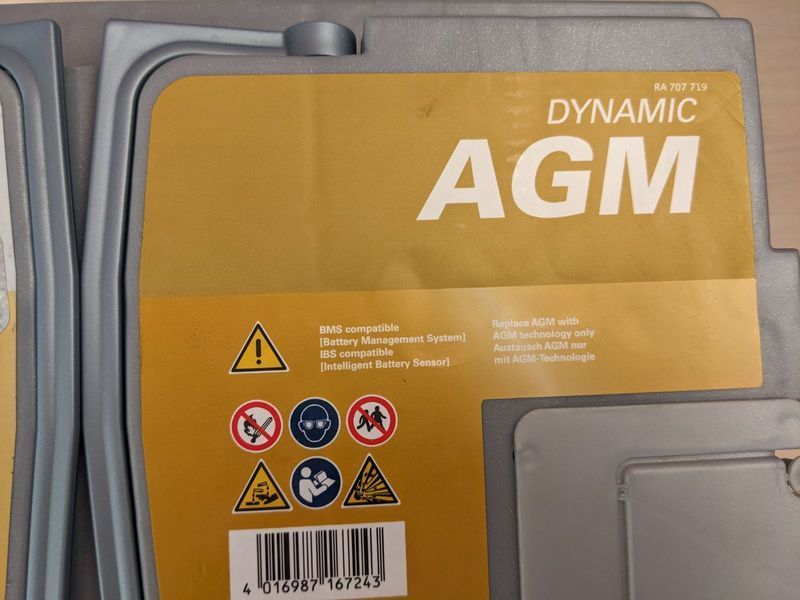 Автомобильный аккумулятор VARTA Silver Dynamic AGM 80Ah 800А R+ (правый +) F21 564958891430 фото