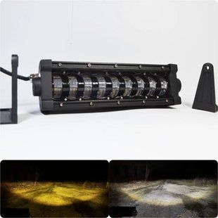Светодиодная балка LED 120вт 12диод Четкая светотеневая кордон Ближній світор (желтый и Белый режим) (101К96d) 101К96d фото