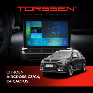 Штатна магнітола Torssen 2K Citroen Aircross C3/C4 high F9464 4G Carplay DSP 202309114 фото