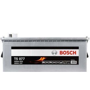 Автомобильный аккумулятор BOSCH 180Ah 1000A L+ (левый +) T50 770 566615479310 фото