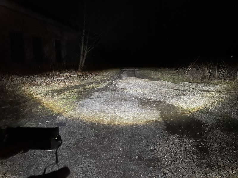 Светодиодная балка LED 60вт 6діод (21см) Четкая светотеневая кордон Ближний свет(Белый и желтый) (101К48d) 101К48d фото