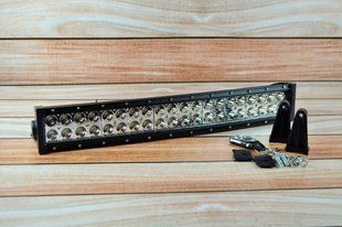 Светодиодная LED балка панорамная с Пультом белый + желтый свет + стробоскоп (51 см) 120 Вт (светодиоды 3w x40шт) (1011033) 1011033 фото