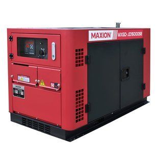Генератор Дизель MAXION (JD15000SE) 12,5 кВт безшумний дизель ручной+електро старт 1022399 фото