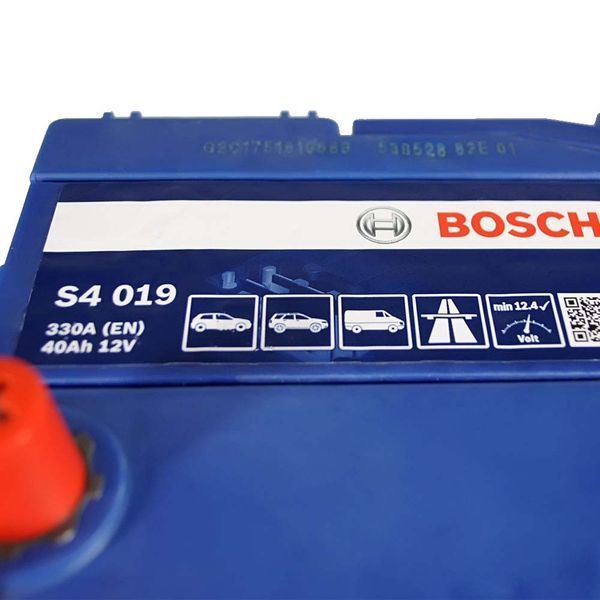 Автомобільний акумулятор BOSCH Asia 40Ah 330A L+ (лівий +) B19 (S40 190) 564958893701 фото
