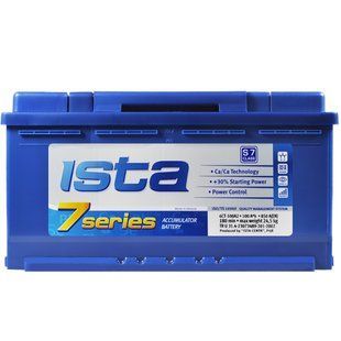 Автомобільний акумулятор ISTA 7 Series (L5) 100Ah 850A R+ 566125885227 фото