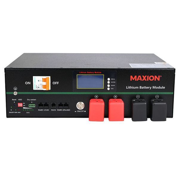 Літієві акумулятори MAXION LiFePO4 MXLFP-BMR24-100 (24V; 100Ah) 1022471 фото