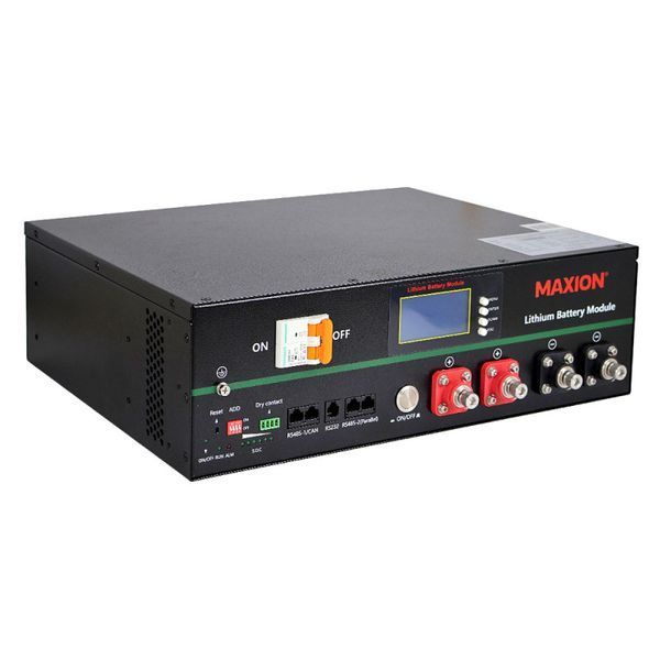 Літієві акумулятори MAXION LiFePO4 MXLFP-BMR24-100 (24V; 100Ah) 1022471 фото