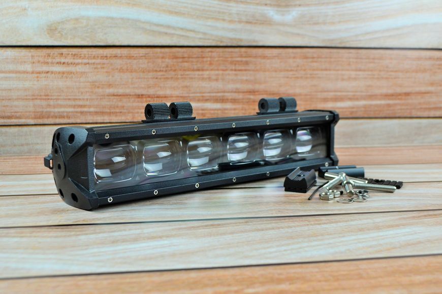 LED балка WG-60W 6лінз (37см) Над'яскраве Дальний свет 60вт (1011038) 1011038 фото
