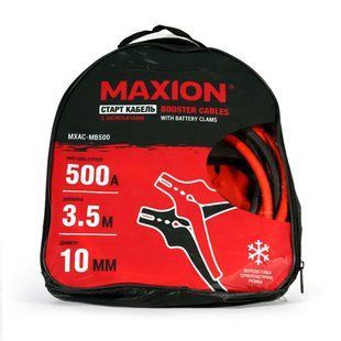 Старт-кабель MAXION MB 500 (500А, 3.5м, діам.10мм)  10011029 фото
