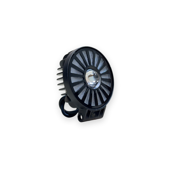 Світлодіодна робоча фара кругла LED Lens Work Light 10-30V 20W арт. 4515 (Стробоскоп синій, червоний, зелений, білий) 1014515 фото