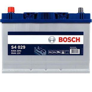 Автомобільний акумулятор BOSCH Asia 95Ah 830A L+ (лівий +) S40 290 566615479275 фото