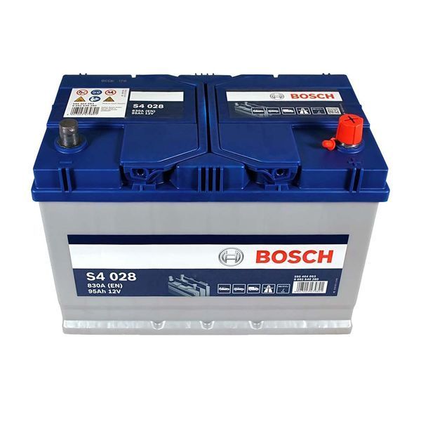 Автомобільний акумулятор BOSCH Asia 95Ah 830A R+ (правий +) S40 280 566615479280 фото