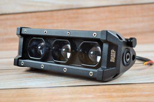 Светодиодная балка LED Q-36 3диод (18см) Четкая границя Ближний свет + Дальний свет (1013400) 1013400 фото