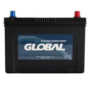 Автомобільний акумулятор GLOBAL Asia SMF 95Ah, 790A, R+ (SMF 120D31L) (D31), н.к.  23082083 фото