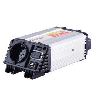 Перетворювач напруги PULSO IMU 320/12V-220V/300W/USB-5VDC2.0A/мод.хвиля/прикуривач+клеми IMU-320 фото