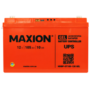 Акумулятор MAXION BP OT 105 - 12 GEL (HUAWEI) 1022416 фото