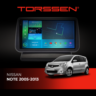 Штатна магнітола Torssen 2K DTS Nissan Note 2005-2013 F9432 4G Carplay DSP 202309016 фото