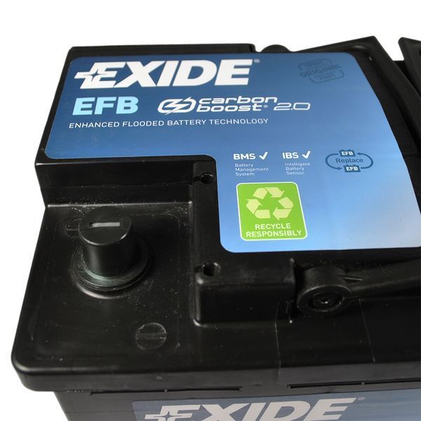 Автомобільний акумулятор EXIDE (EL800) Start-Stop EFB 80Аh 720A R+ 566125885165 фото