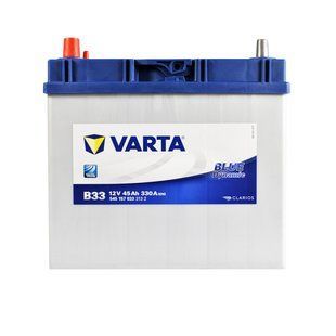 Автомобільний акумулятор VARTA 45Ah 330А L+ (лівий +) 6CT 564958886083 фото